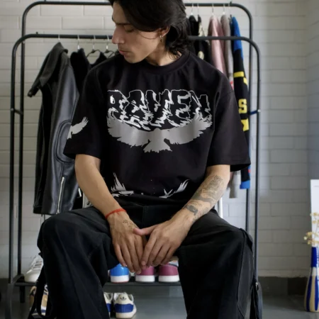 Black Raven Oversized T-shirt