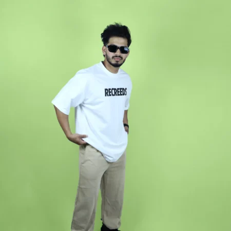 White Crew Heavyweight Oversized T-Shirt