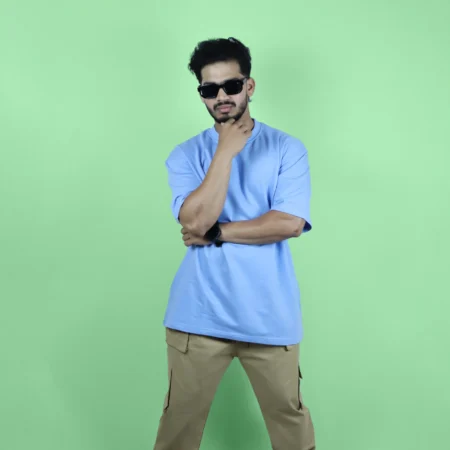 Electric Blue Oversized T-Shirt